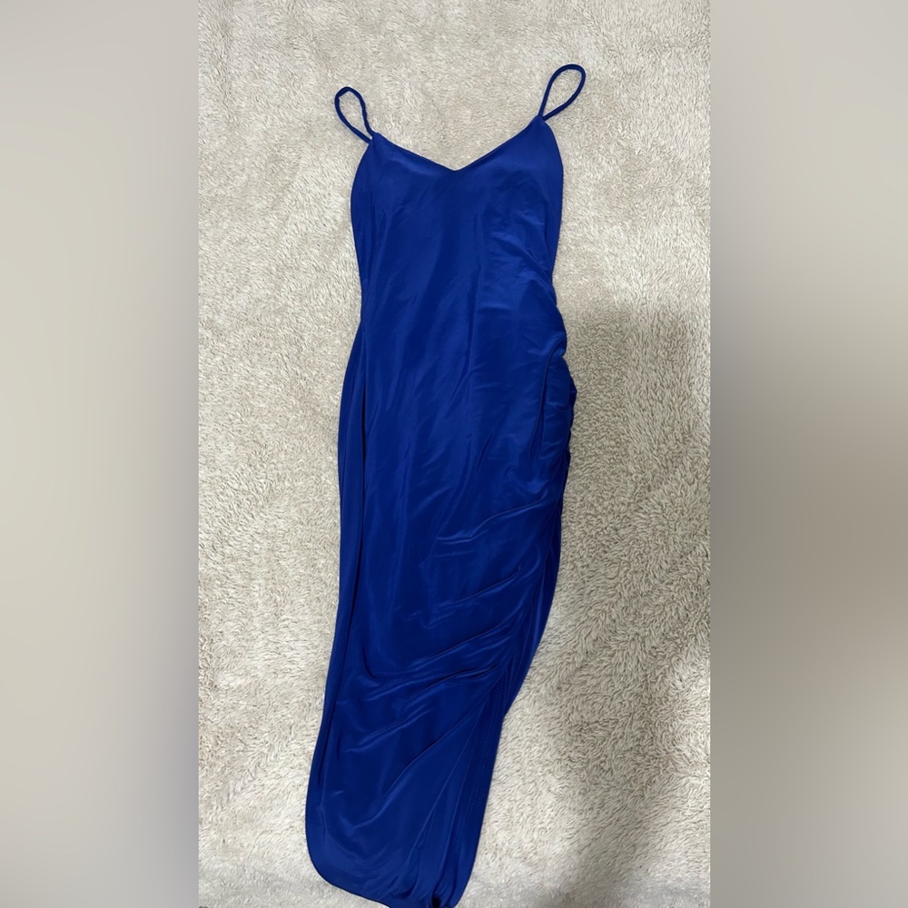Blue dress
